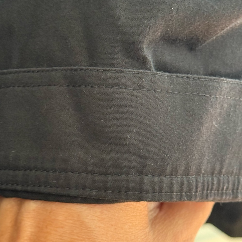 Chico's Black Jacket Crop Style Size 2 - Picture 5 of 5